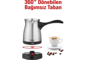 Resim Pazaraza Vioon 5 Fincan Kapasiteli 600W Türk Kahve Makinesi 