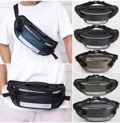 Resim Teltree Gece Koşusu Ve Doğa Yürüyüşleri İçin Su Geçirmez Bel Çantası, Yansıtıcı Şeritli Büyük Kapasiteli Moda Çanta Gri 