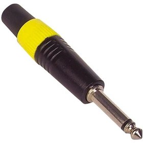 Resim 6.3 Mm Mono Gitar Jack Fiş Canon Tipi Metal Nikel 5023 