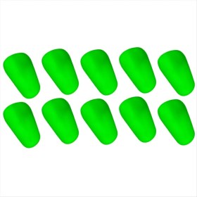 Resim Explosion1 Yeşil Mini Shin Pedleri Aşınmaya Dayanıklı Şok Emici Futbol Shin Pedleri Futbol Eğitimi Shin (Yurt Dışından) 