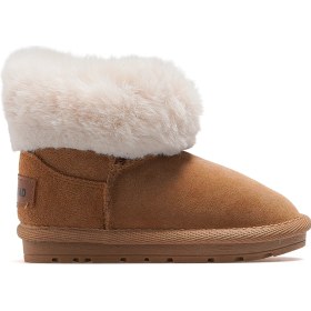 Resim Buckhead Furly Kız Çocuk Tüylü Fermuarlı Günlük Bot 25k Buck3064 Camel Camel 