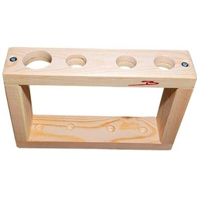 Resim Doğal Ahşap Diş fırçası standı Banyo Dolap düzenleyici Fırçalık Diğer 