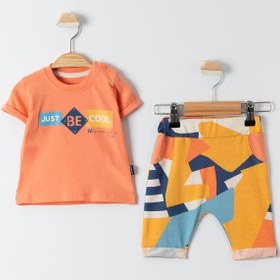 Resim Miniworld Kız Bebek Takım 6-18 Ay Oranj 17d17823924s1-3 Oranj 