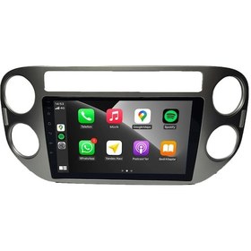Resim Oskodi Volkswagen Tiguan Android Carplay Multimedya 2008-2016 4gb Ram + 64gb Hafıza 