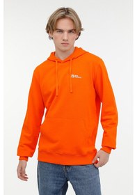 Resim Jack Wolfskin Tommy Hoody M Turuncu Erkek Sweatshirt 000000000101906838 