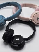 Resim Syrox S16 Kablosuz Bluetooth Kulak Üstü Kulaklık Pembe 