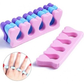 Resim Parmak Ayırıcı Sünger Manikür Pedikür Aparatı 5 Adet 