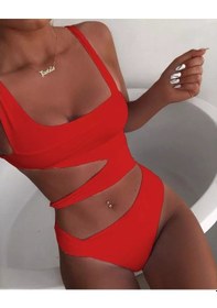 Resim Romina Kırmızı Mayokini Kırmızı 