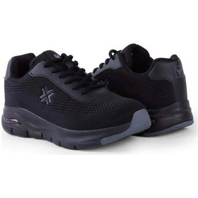 Resim Buckhead 4321 Timar Siyah Unisex Comfort Sneaker Spor Ayakkabı Siyah 