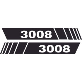 Resim Birim Matbaa PEUGOUT 3008 AYNA OTO STİCKER(21X3 CM SAĞ VE SOL OLMAK ÜZERE 2 ADET) 