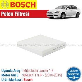 Resim Mitsubishi Lancer 1.6 Bosch Polen Filtresi (2010-2015) Diğer