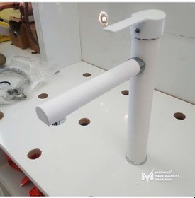 Resim Çanak Lavabo Bataryası Beyaz 