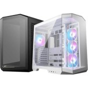 Resim Msı Mag Pano 100R Pz Temperli Cam Argb Psu Yok 3X120MM 1X120MM Fan Gamıng Bilgisayar Kasası Siyah 