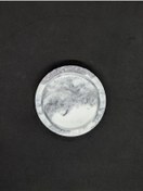 Resim Yuvarlak Mermer Küllük Kül Tablası 