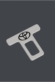 Resim KARAHASANOĞLU MAKİNE Evrensel Uyumlu Klips (2 Adet) Toyota Logo - Evcil Hayvan ve Eşya Bagaj Taşıma Yardımcısı - Beyaz 