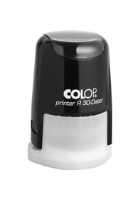 Resim Colop R30 Tarih Kaşe Tr Siyah Kasa Mavi Keçe - 30 MM 