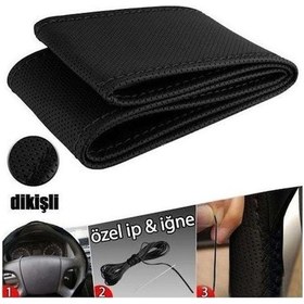 Resim Dacia Stepway Direksiyon Kılıfı / Siyah 2458 