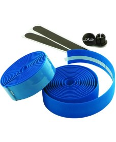 Resim Motobisikletim Yarış Gidon Sargısı, Bisiklet Direksiyon Bandı [mavi] 3MX190 