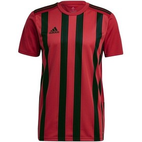 Resim Adidas Striped 21 Jsy Erkek Futbol Maç Forması Gv1381 Kırmızı 001 