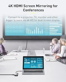Resim Baseus Metal Gleam 6 in 1, Çok Fonksiyonlu Bilgisayar/Telefon Hub Adaptörü, Gri, Bağlantı Sayısı: 6, Giriş: USB Type C, Çıkış: USB Type A 3.0 X 3, USB Type C (PD),Seyahat Boy 
