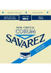 Resim Savarez 500Cj Cristal Corum Blue Klasik Gitar Teli 