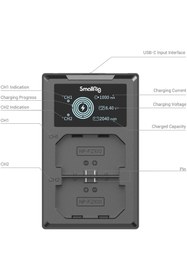 Resim SmallRig Np-fz100 Sony Uyumlu Ikili Şarj Cihazı 