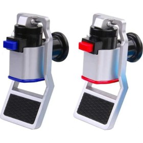 Resim Su Soğutucu Musluk Değiştirme, Kırmızı ve Mavi Uyar Sıcak Soğuk Su Musluğu Değiştirme Plastik Su Soğutucu Musluğu 2 Pcs (Yurt Dışından) 
