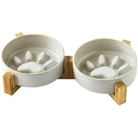 Resim Szypzstore Yavaş Yemek Kasesi Pet Yavaş Yemek Tepsisi Boğulma Önleyici Yavaş Yemek Ibfdhd 