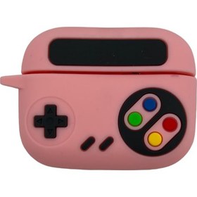 Resim Nettech Airpods 3.nesil Uyumlu Airpods Gaming Arka Koruma Kılıf - Mor Mor 