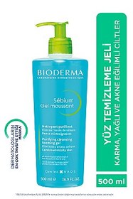 Resim Bioderma Sebium Foaming Gel Yüz Temizleme Jeli 500 ml PUANSIZDIR 
