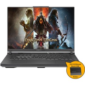 Resim Rog Strix G16 I7-13650HX 16GB 1TB Ssd 8gb RTX4060 16" Win11H N3158 Zi751 +320GB Hiksemi SSD 