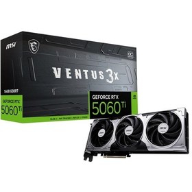 Resim Msı Geforce Rtx 5060tı 16g Ventus 3x Oc Gddr7 128bit Dx12 Dlss 4 Aeae1msı0211 