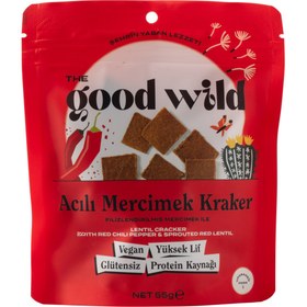 Resim THE GOOD WILD Acılı Mercimek Kraker 55g 