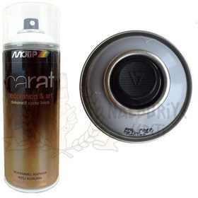 Resim Motip Carat Parlak Beton Gri Sprey Boya 400 ML - Ral7040 