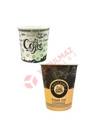 Resim 4 Oz 100 + 7 Oz 180 Cc Karton Bardak 50 Adet 100 Parça Siyah 