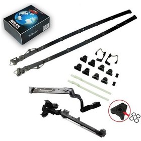 Resim Mercedes C W205 Sunroof Kızak, Braket, Klips Seti 604836866 /865 