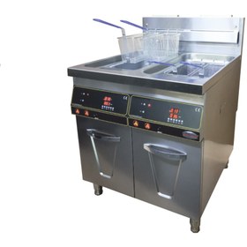 Resim Ottoman 90 Lık Seri Dijital Termostatlı Elektrikli Fritöz 400X900X850 