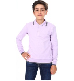 Resim Toontoy Kids Toontoy Erkek Çocuk Baskılı Sweatshirt Lila 