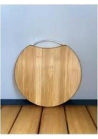 Resim Kesim Panosu Sunum Tahtası Yuvarlak 30x30 Cm 70083 Antrasit 