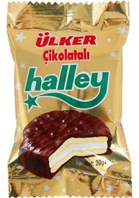 Resim Halley Çikolata Kaplamalı Bisküvi 30 G X 24 Adet 