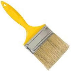 Resim YAMAN Plastik Saplı Kestirme Fırçası 4 No 