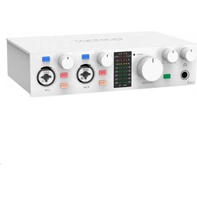 Resim Storemax Professional E2X2 | Yüksek Kalite Usb-C Ses Kartı: 2-Giriş/2-Çıkış 24BIT/192KHZ, 8...600OHM Arası Kulaklıklara Kadar Kullanılabilir. (Pc/mac) 