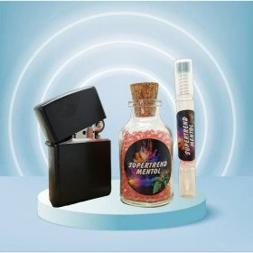 Resim Supertrend Mentol Topu Karpuz Aromalı 500 Adet 1 Aplikatör + Zippo Çakmak 
