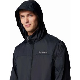 Resim Columbia Glennaker Lake Erkek Yağmurluk Siyah Naylon Kumaş Özellikli S Beden Outdoor Giyim WM7675 