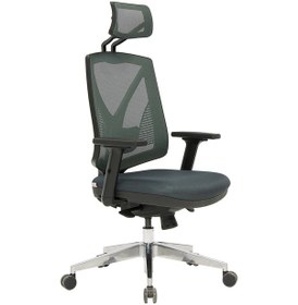 Resim Uzayofismobilyaları Uzay Ofis Bello Bel Destekli Müdür Koltuğu - Alüminyum Ayak - Aya 