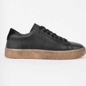 Resim Muggo Thomas Bağcıklı Hakiki Deri Erkek Günlük Sneaker Spor Ayakkabı 