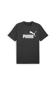 Resim Puma 68255007 Ess No. 1 Logo Heather Tee Erkek Spor Tişört 