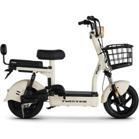 Resim Skyjet Twıster 10 Elektrikli Moped Beyaz 