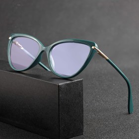 Resim Vintage Esinli Retro Moda Gözlükleri - Metal TR Ultralight Cat Eye Tam Çerçeveli, Erkekler ve Kadınlar İçin Zarif Mavi Tint Lensler, İdeal Fotoğraf Aksesuarları ve Hediye Ürün, Hediye Ürün | Vintage Esinli Tasarım | Dayanıklı Gözlükler 