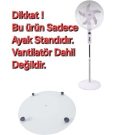 Resim SÜPÜRGE ATÖLYESİ Beko 31655 AV Vantilatör Ayak Standı 